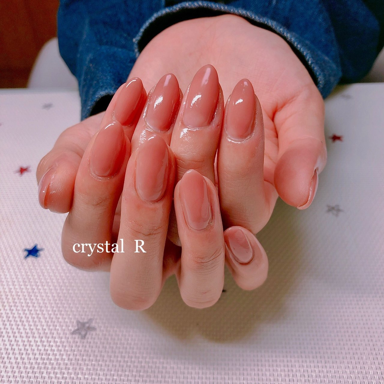 ハンド シンプル ワンカラー ロング クリア Crystal R Nail Salon のネイルデザイン No ネイルブック