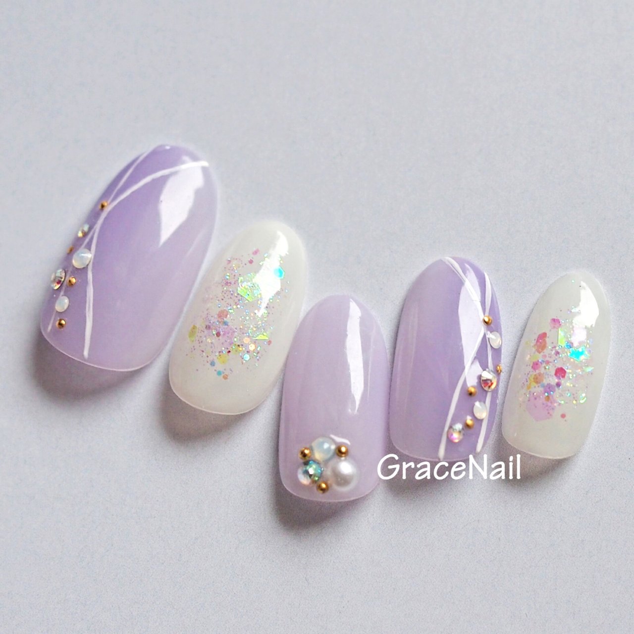 春 夏 パーティー デート ハンド Gracenailのネイルデザイン No 4163329 ネイルブック