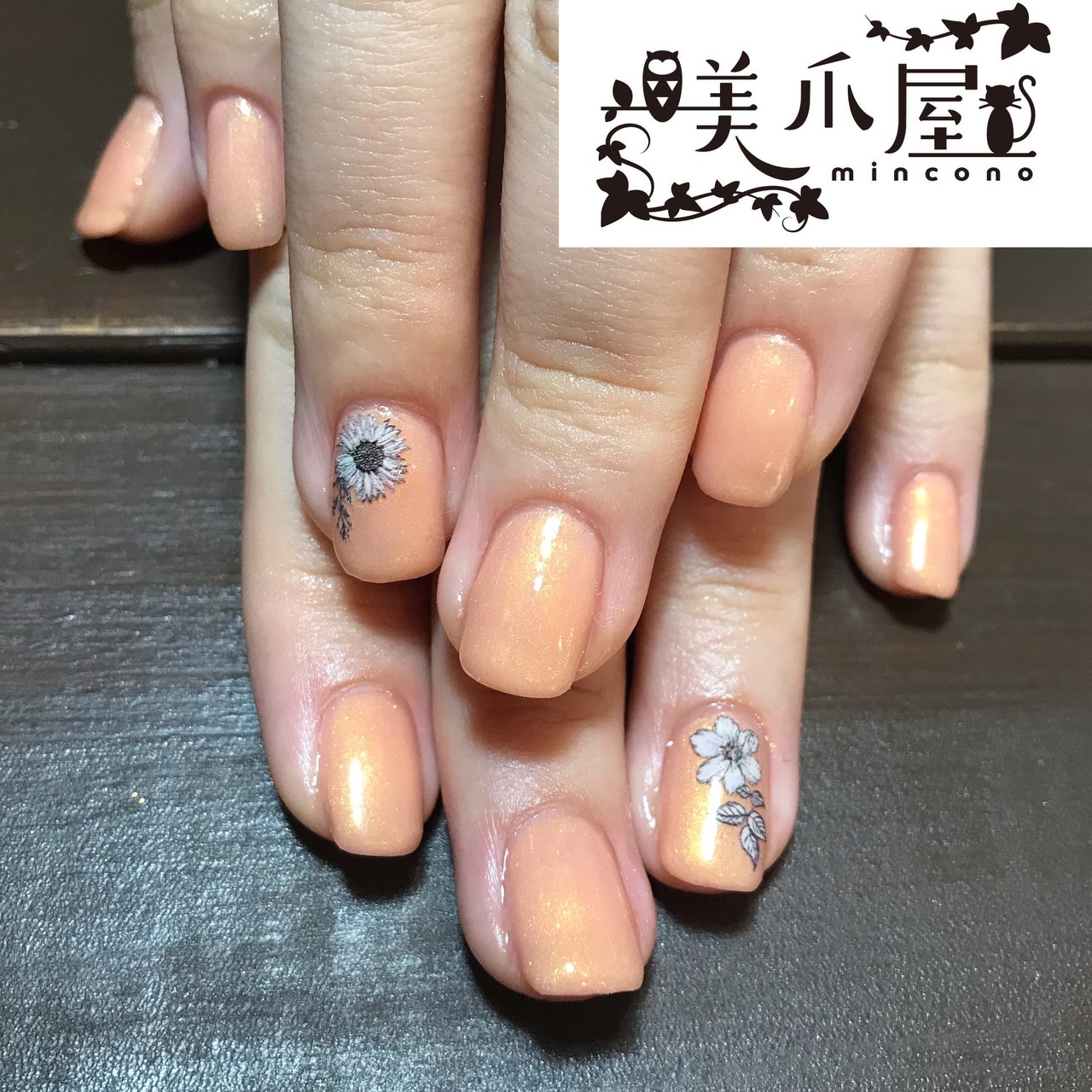 春 夏 オフィス ハンド シンプル みんこのネイルデザイン No ネイルブック
