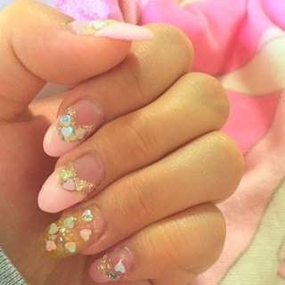 ハンド ロング ジェル セルフネイル まにゃ のネイルデザイン No ネイルブック
