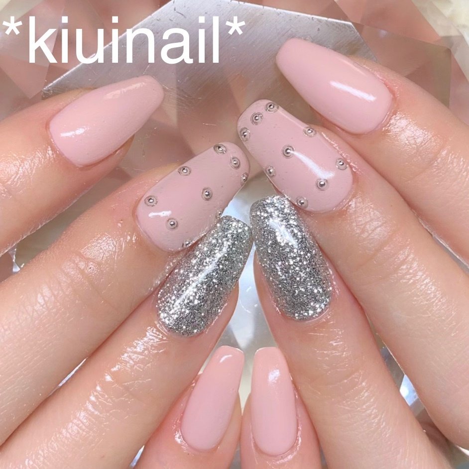 オールシーズン ハンド チェーン ロング ピンク Kiuinailのネイルデザイン No ネイルブック