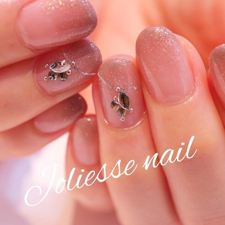 オールシーズン オフィス ブライダル ハンド グラデーション Nailsalon Nookのネイルデザイン No ネイルブック