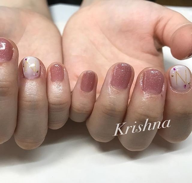 春 夏 オールシーズン ハンド お客様 Krishnaのネイルデザイン No ネイルブック