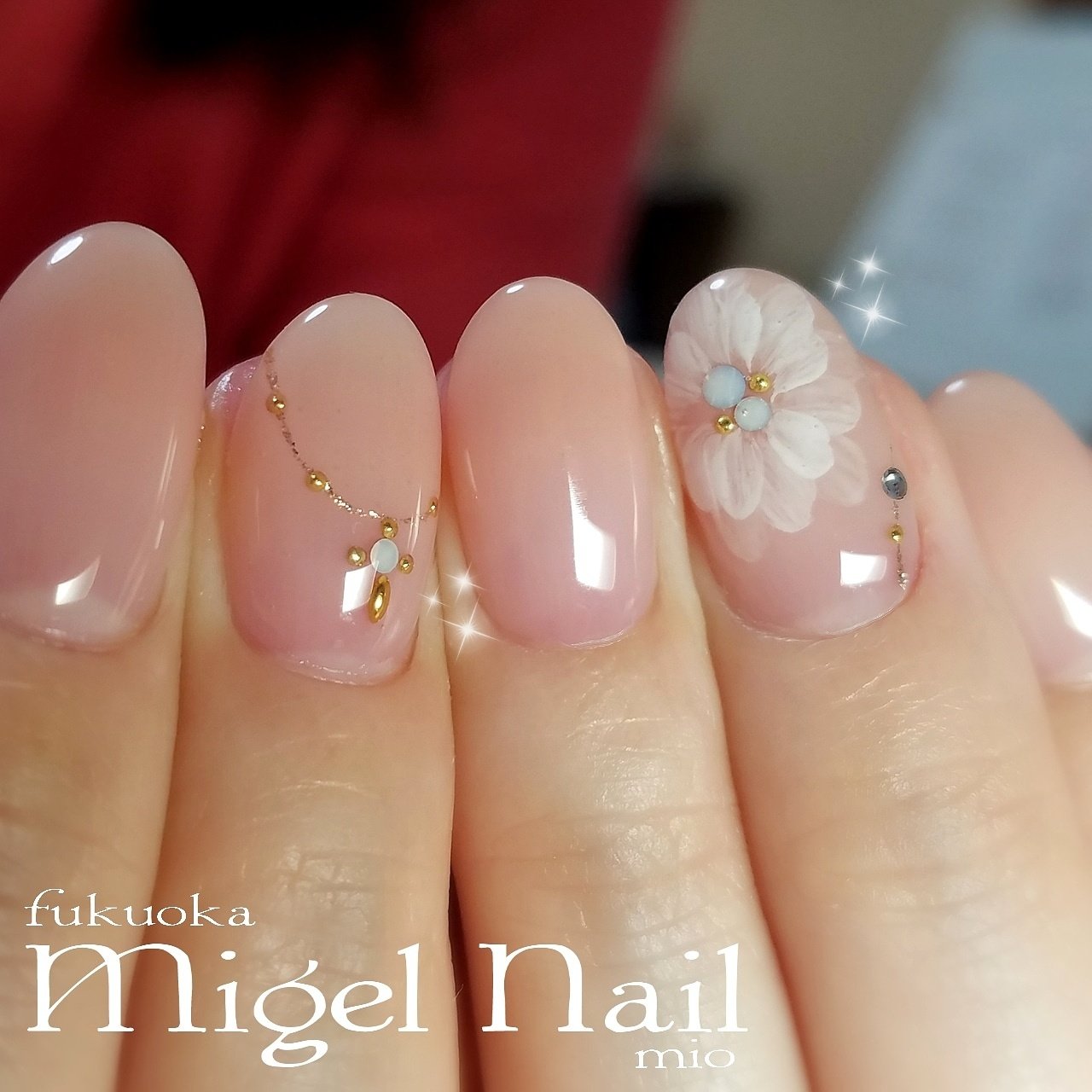 リゾート オフィス ブライダル パーティー ハンド Migel Nailのネイルデザイン No ネイルブック