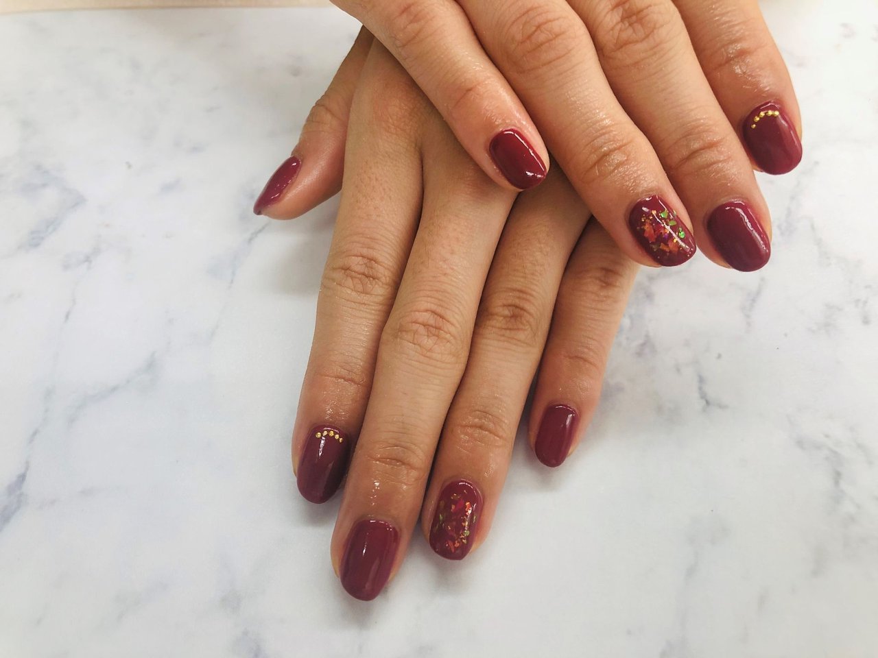 オールシーズン ハンド シンプル ワンカラー オーロラ Fast Nail ファストネイル のネイルデザイン No ネイルブック