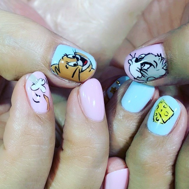 オールシーズン 旅行 女子会 ハンド アニマル柄 Afuriのネイルデザイン No ネイルブック