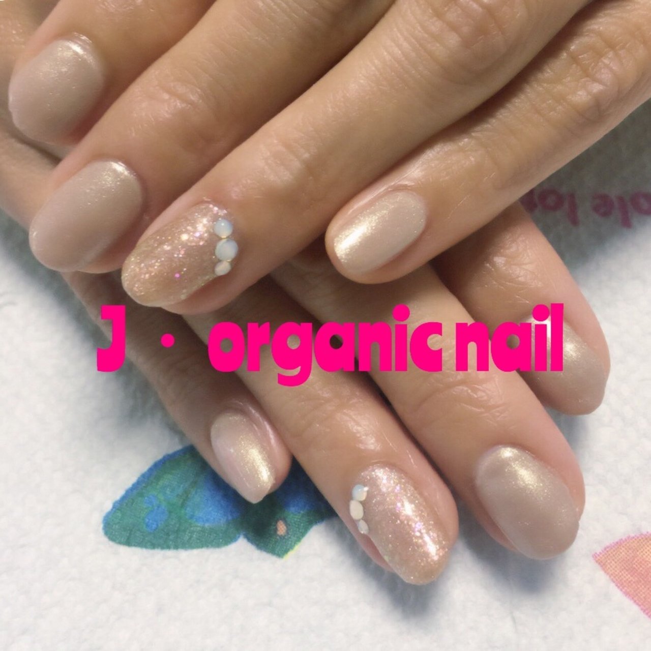 春 オフィス デート 女子会 ハンド ジェイ オーガニック ネイルのネイルデザイン No ネイルブック
