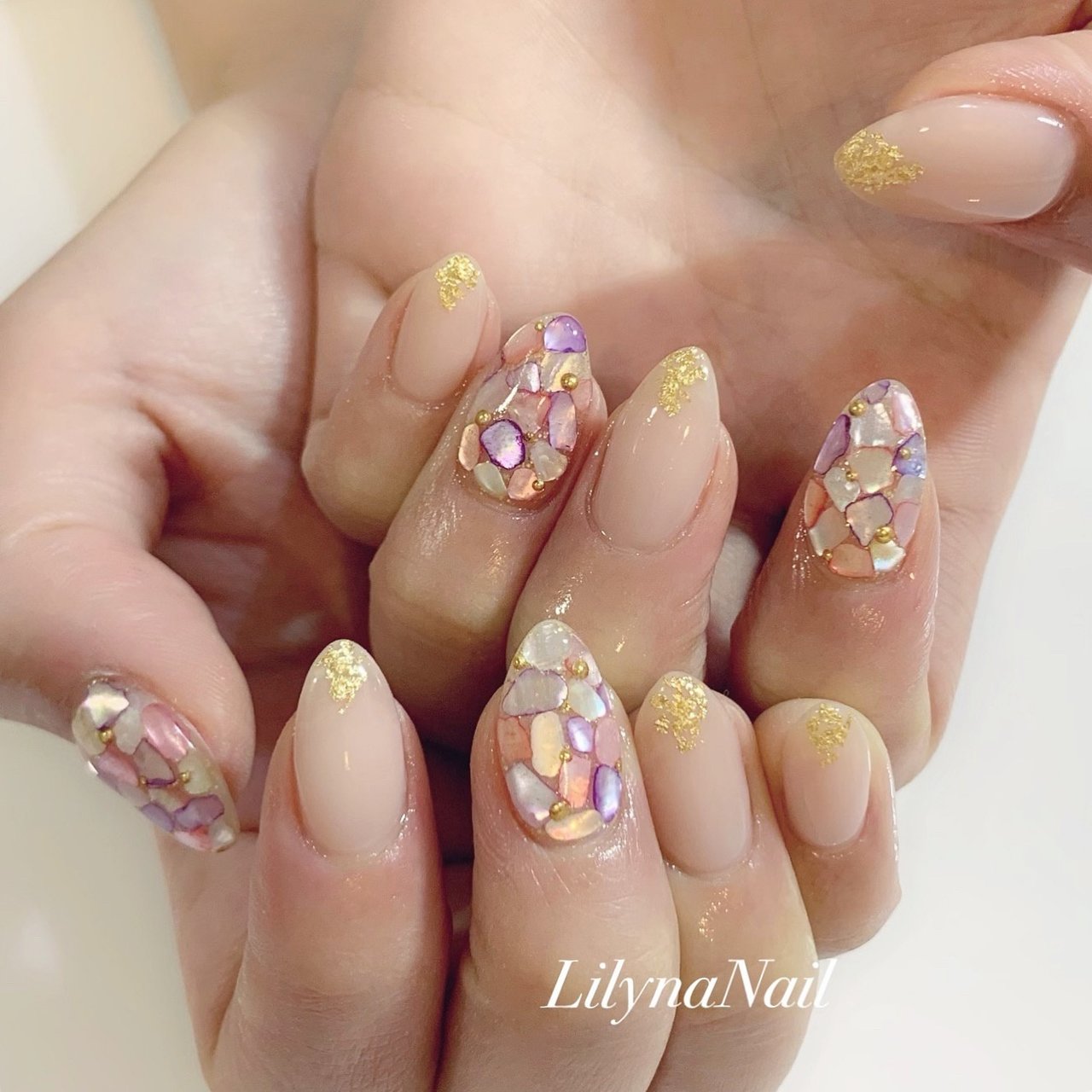 春 夏 パーティー 女子会 ハンド Nailsalon Lilynaのネイルデザイン No ネイルブック