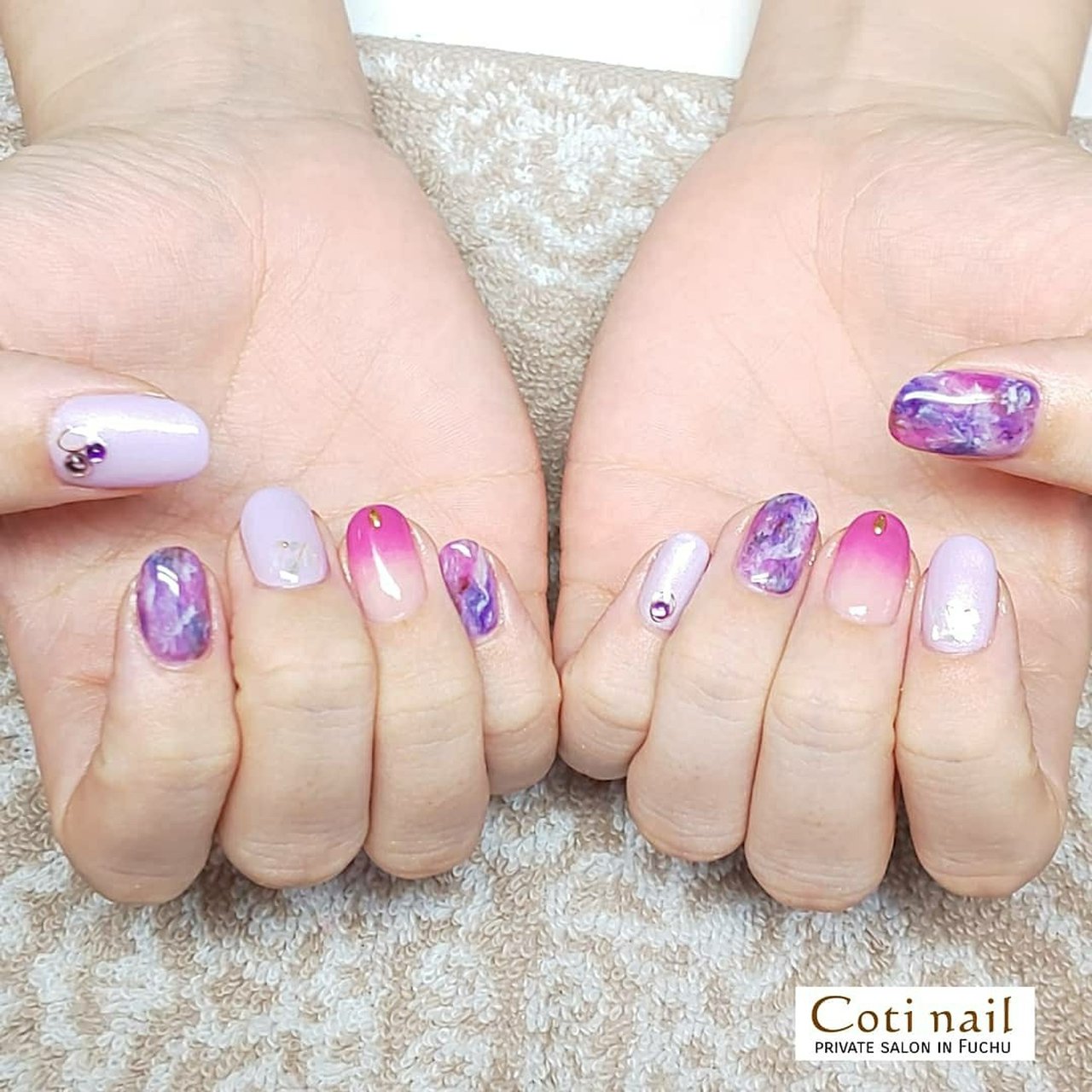 春 夏 オールシーズン リゾート ハンド コチネイル えりのネイルデザイン No ネイルブック