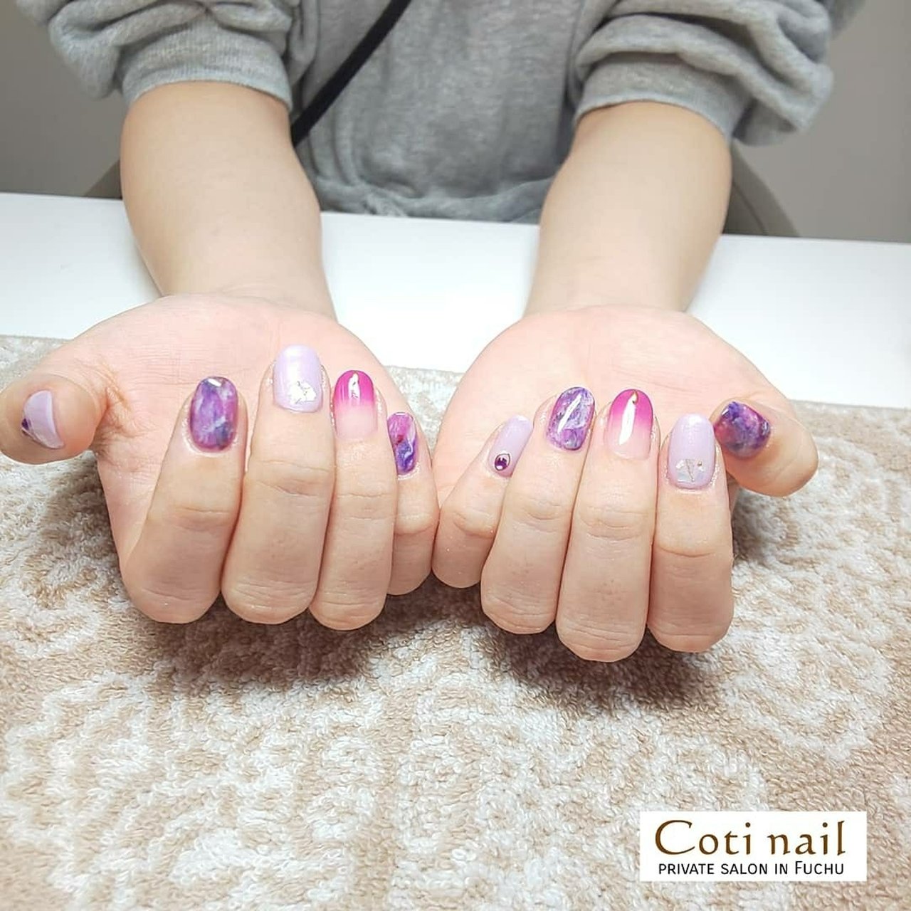 春 夏 オールシーズン リゾート ハンド コチネイル えりのネイルデザイン No ネイルブック