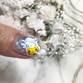 おすすめ順 大理石 天然石 ポケモンネイルのネイルデザイン ネイルブック