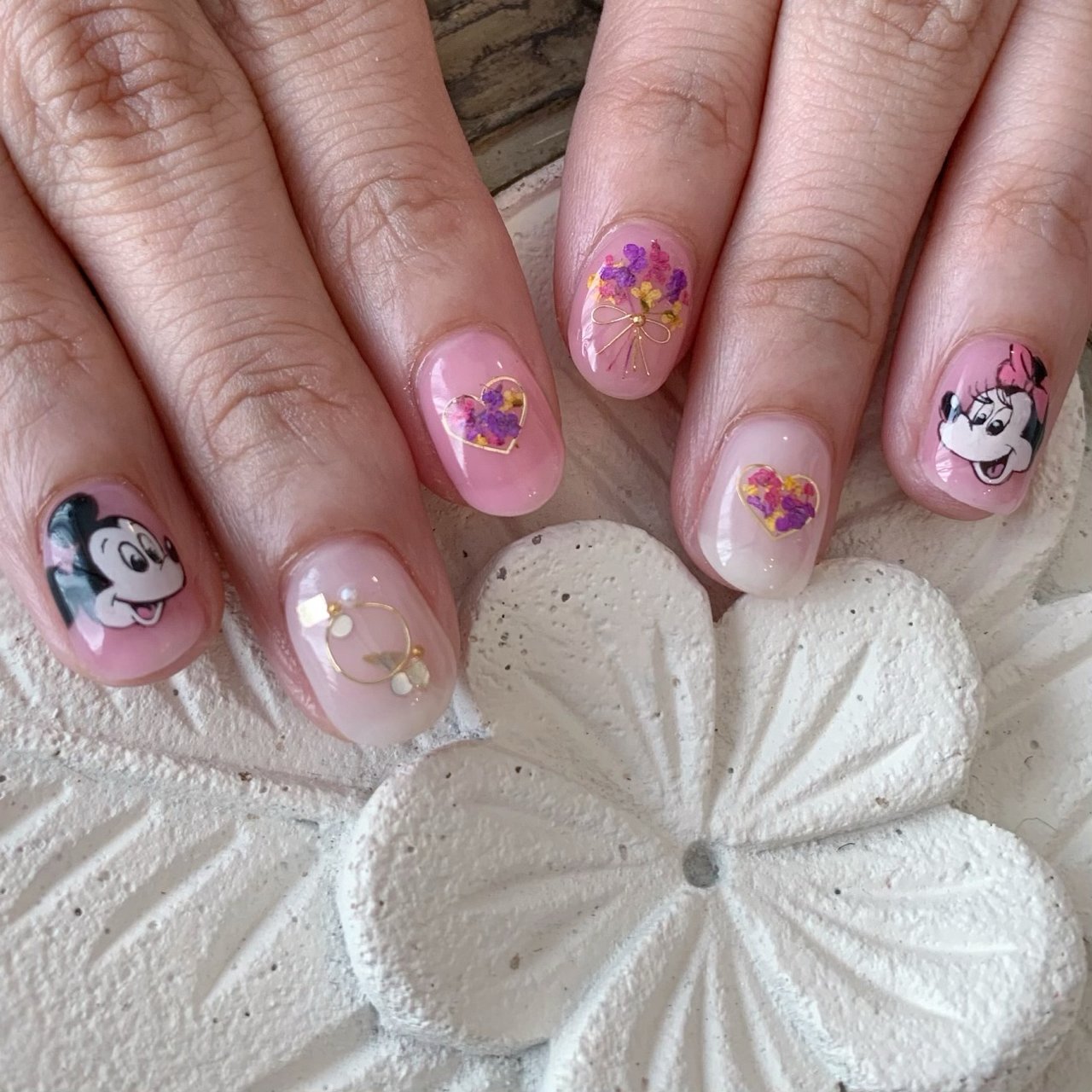 春 旅行 ブライダル パーティー ハンド Salon De Refrainのネイルデザイン No ネイルブック