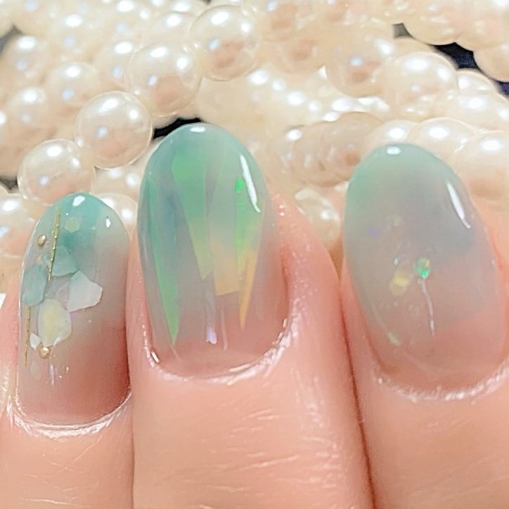 春 夏 海 リゾート ハンド Nailsalonchanceのネイルデザイン No ネイルブック