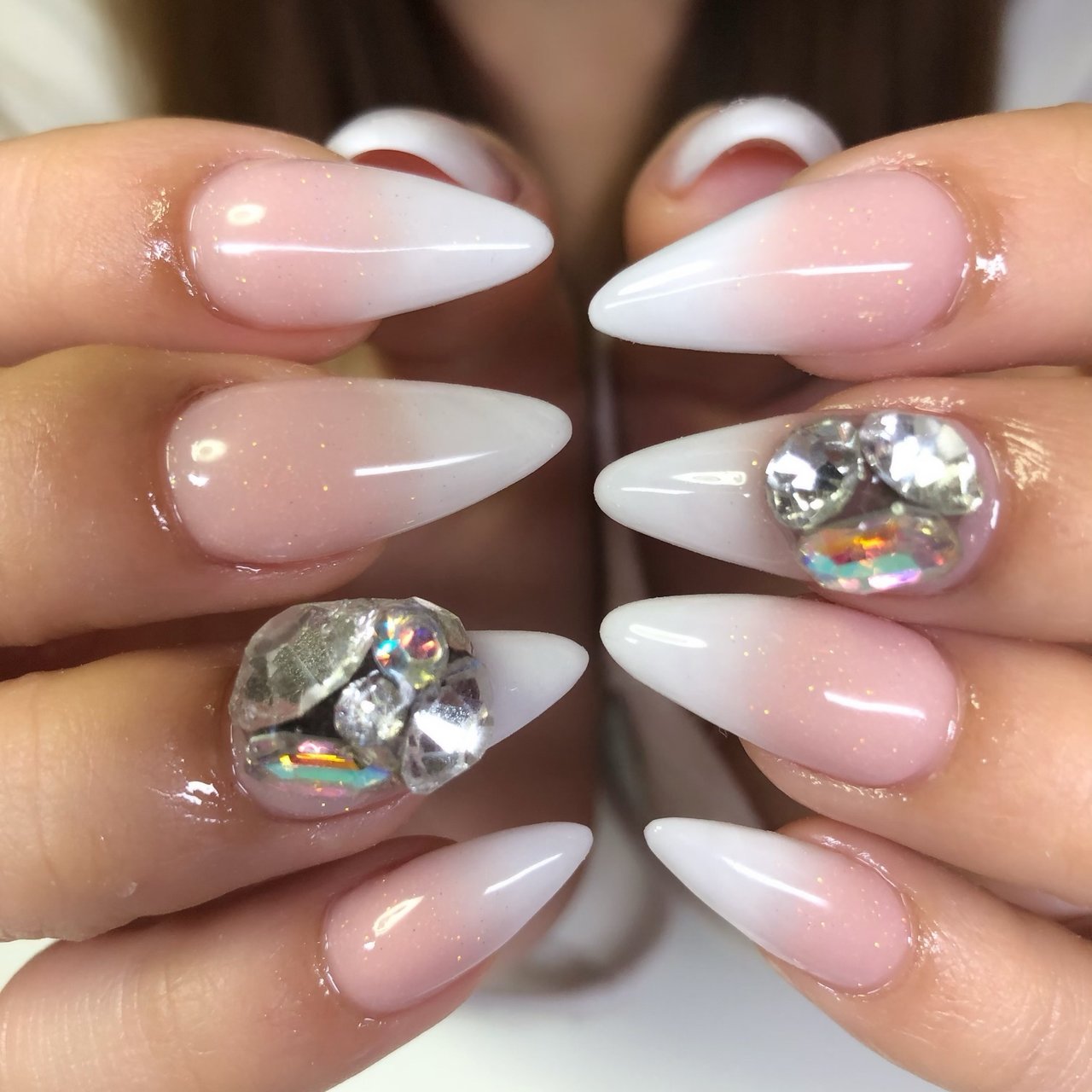 ロング スカルプチュア Nail Salon Esprit 和光市 朝霞市 のネイル
