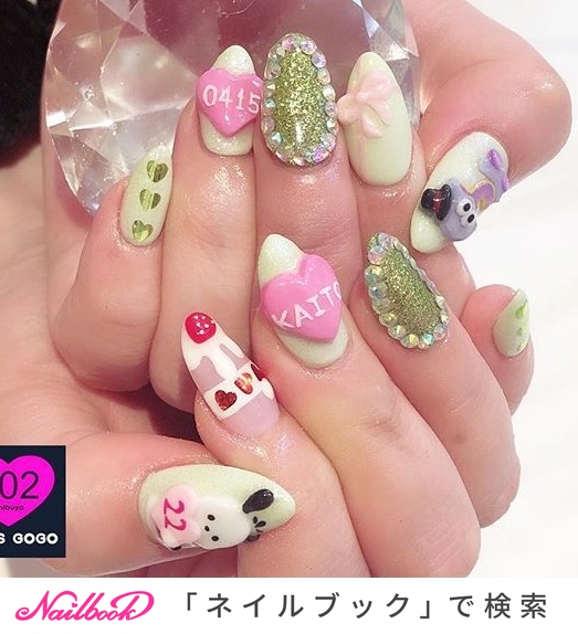 キャラクター/3D/スカルプチュア - NAILSGOGO shibuya nailsalonの