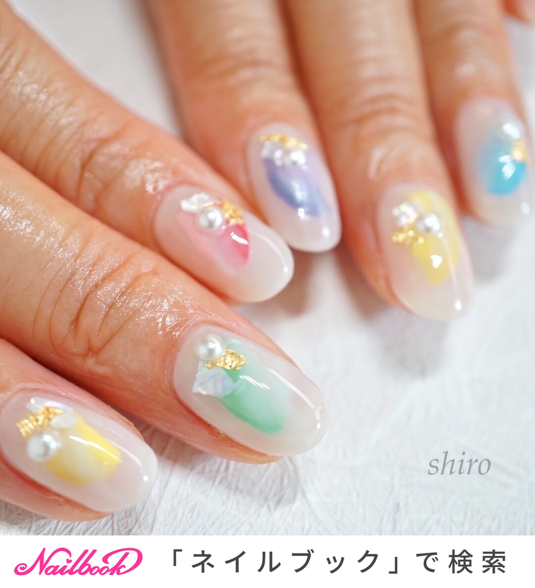 人気順 プライベートネイルサロンshiroのネイルデザイン ネイルブック