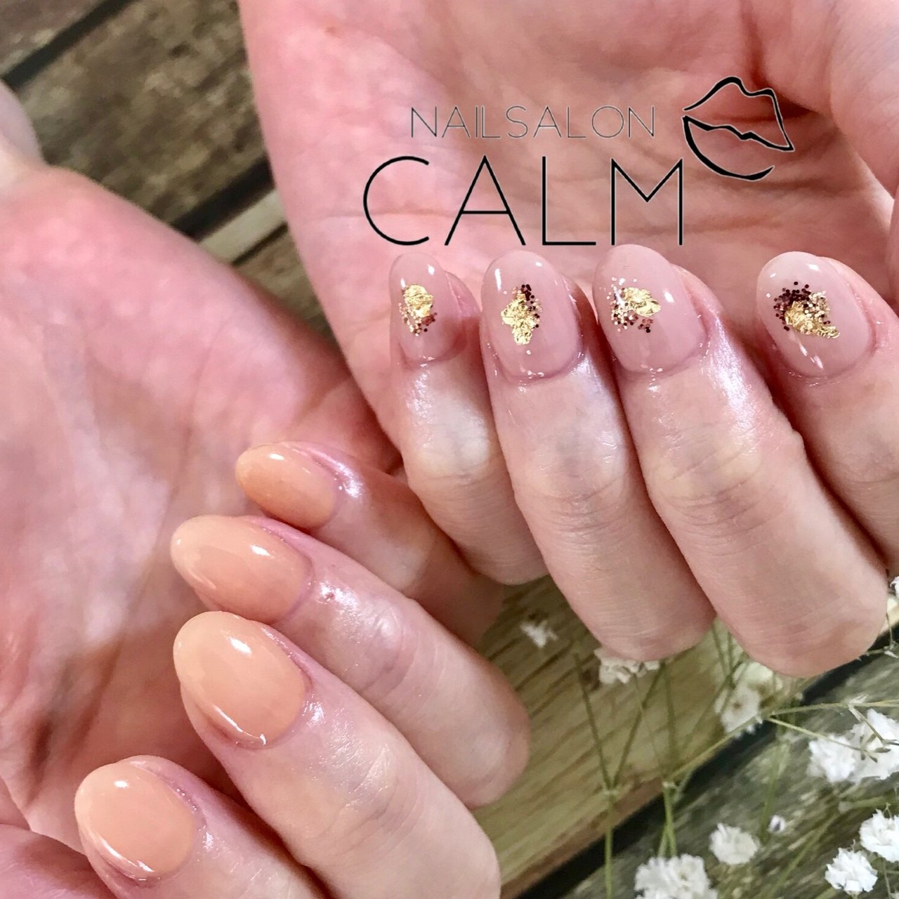 オフィス デート 女子会 ハンド シンプル Nailsaloncalm04のネイルデザイン No ネイルブック