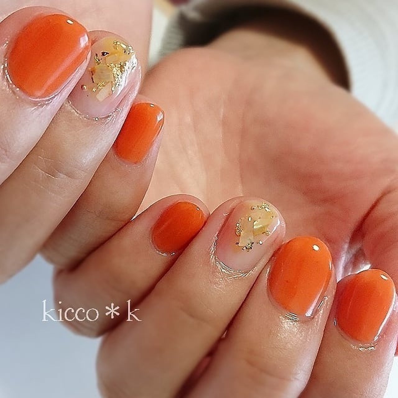 春 夏 女子会 ハンド ワンカラー Kicco K Nailのネイルデザイン No ネイルブック