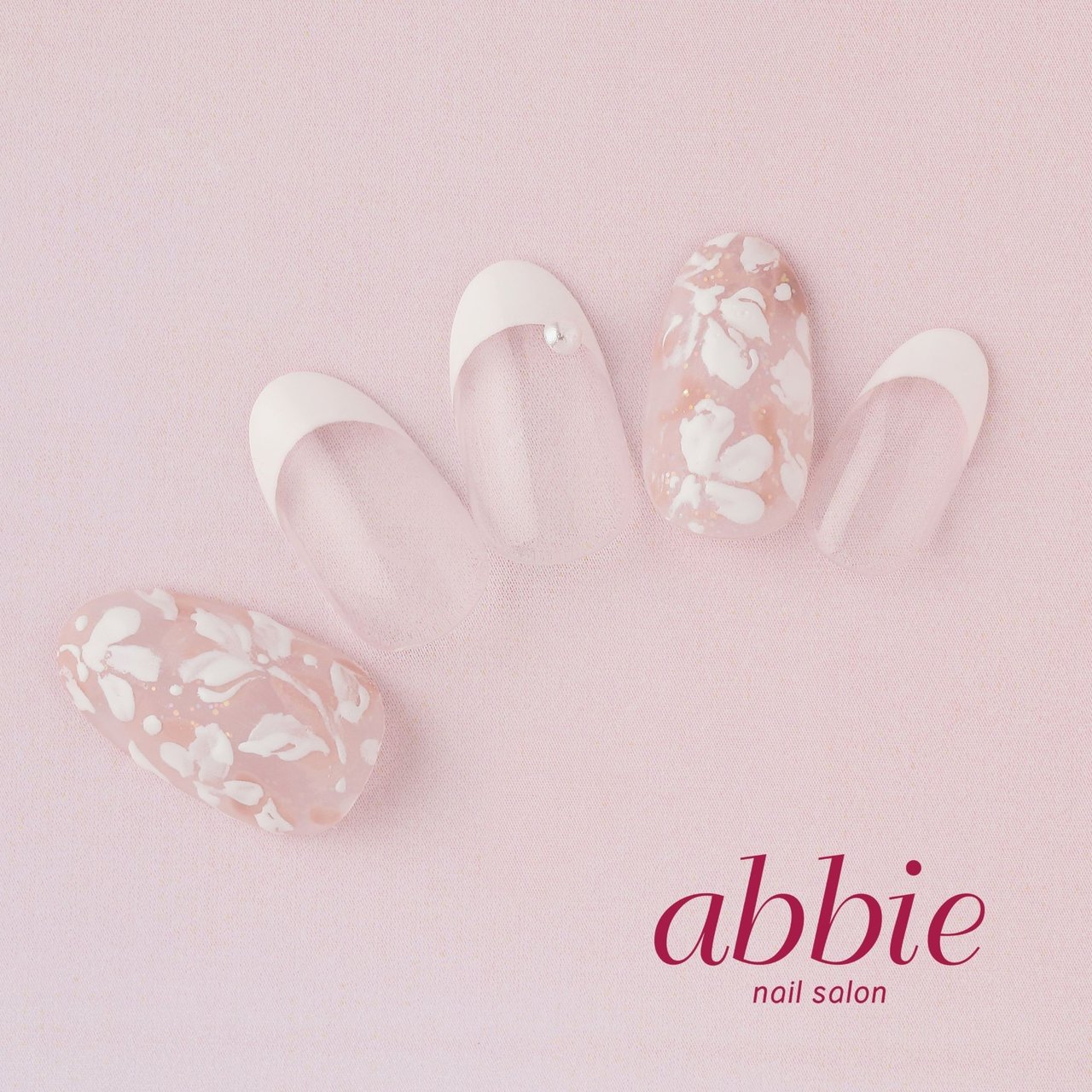 オールシーズン オフィス ブライダル デート ハンド Nail Salon Abbie ネイルサロンアビーのネイルデザイン No ネイルブック