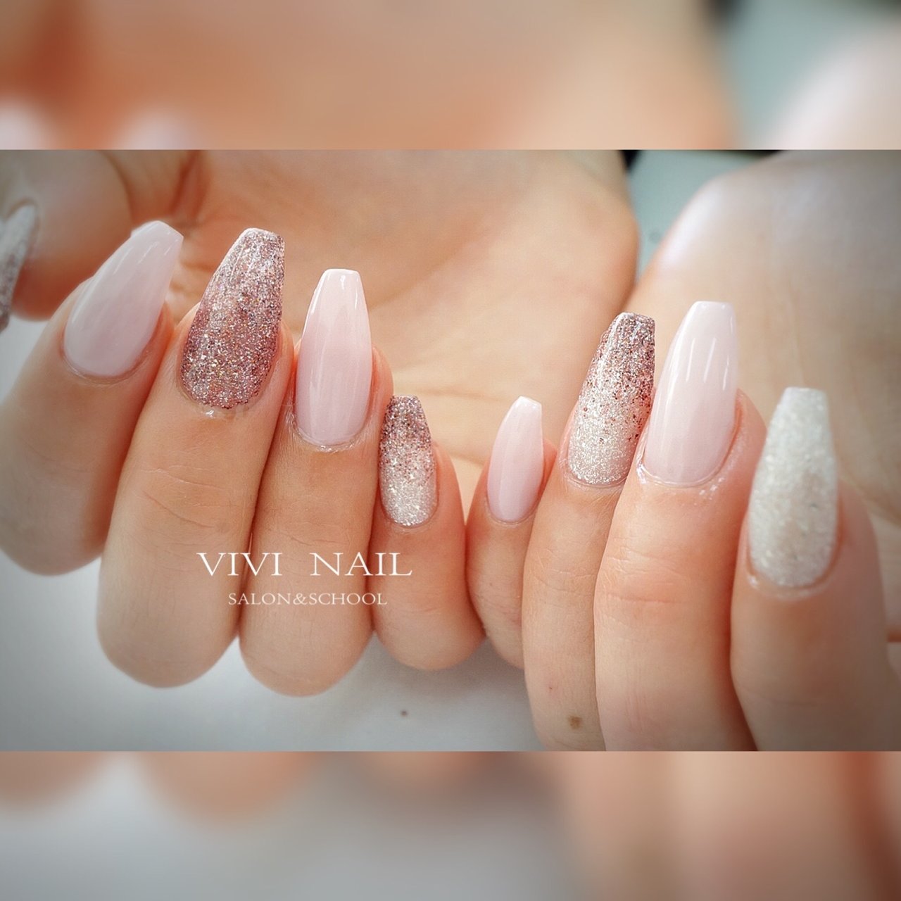 春 オールシーズン デート 女子会 ハンド Vivi Nail Eyelashのネイルデザイン No ネイルブック