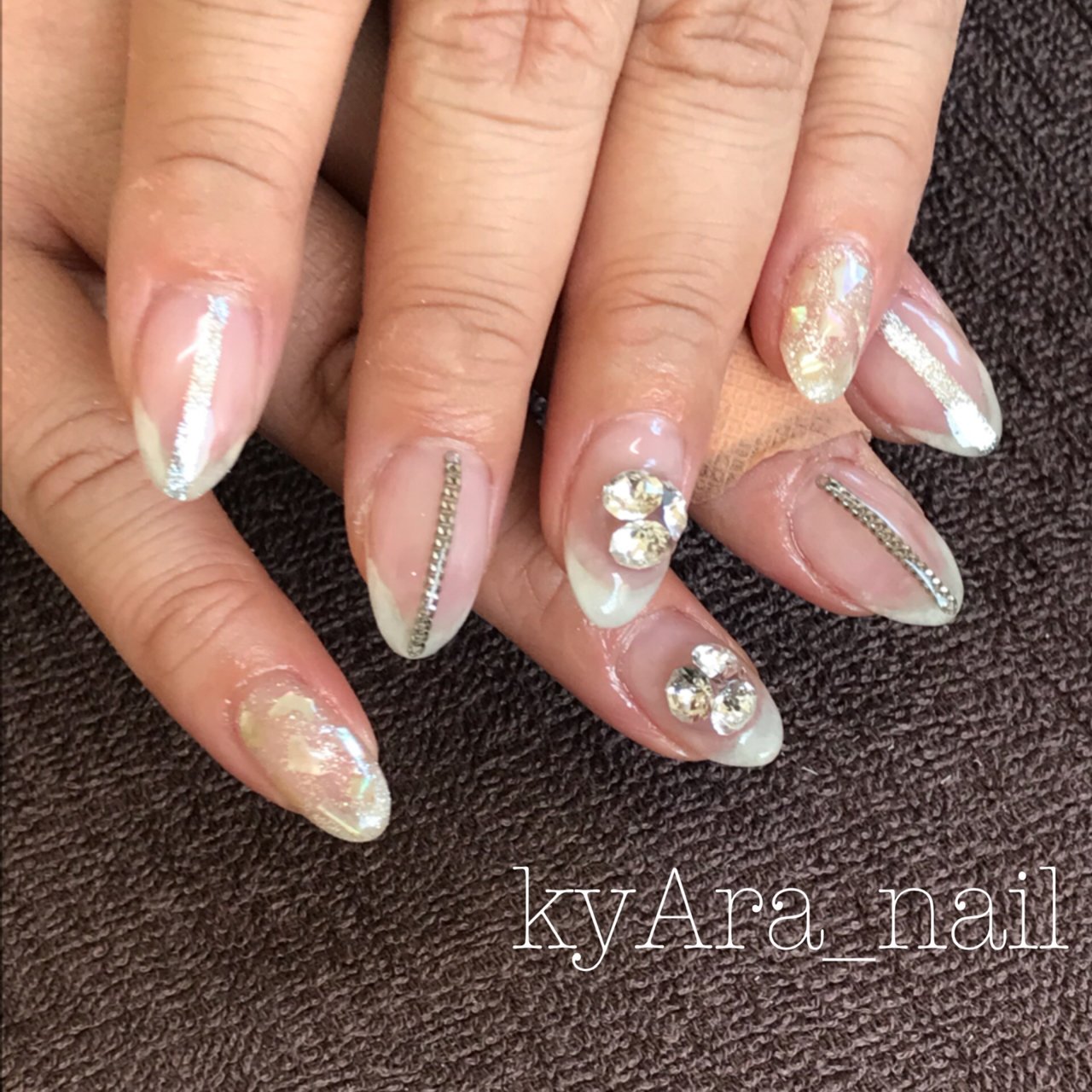 夏 旅行 海 リゾート ハンド Kyara Nailのネイルデザイン No ネイルブック