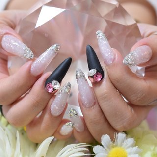 erikonail スカルプチュア用筆　アクリル筆　パールピンク ハンド/ホワイト/ピンク/スカルプチュア - Erikaのネイル