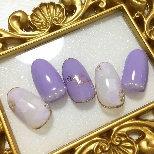 春 梅雨 浴衣 パーティー ハンド Salon De Parfaitのネイルデザイン No ネイルブック