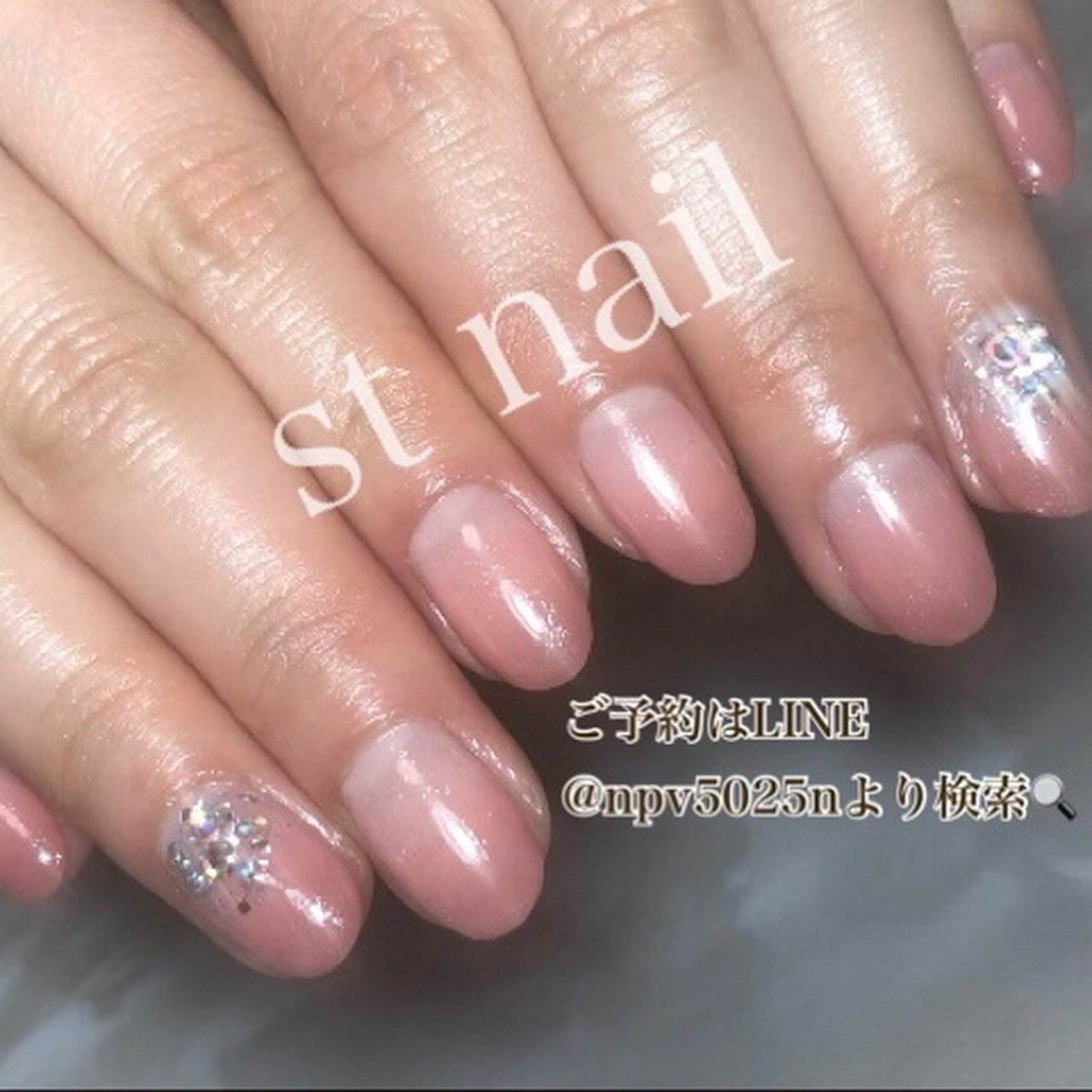 オフィス ブライダル パーティー デート ハンド St Nail Stのネイルデザイン No ネイルブック