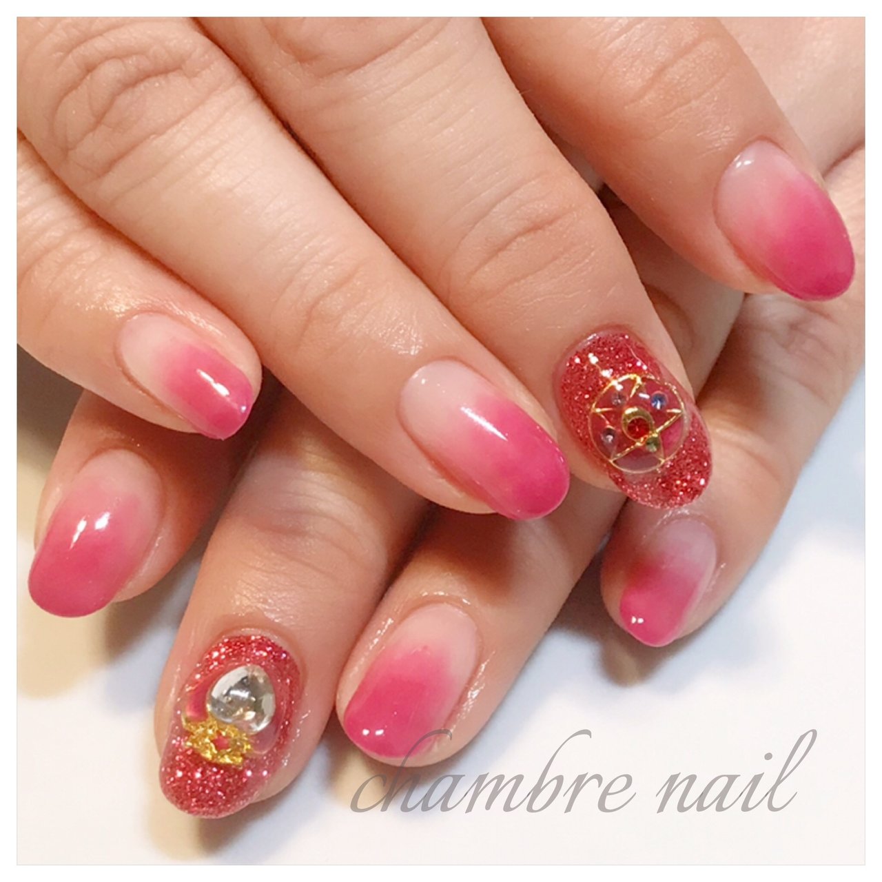 春 旅行 ライブ 女子会 ハンド Chambre Nailのネイルデザイン No ネイルブック