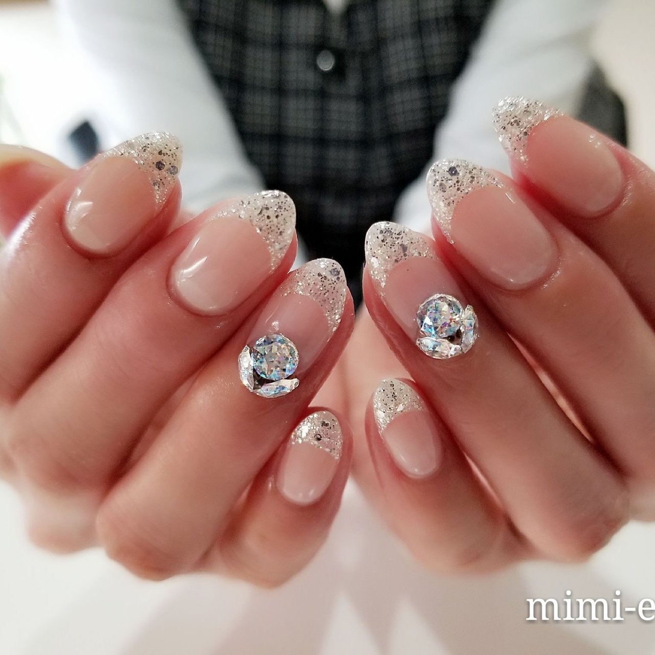 オールシーズン ブライダル パーティー 女子会 ハンド Nail Mimiedenのネイルデザイン No ネイルブック