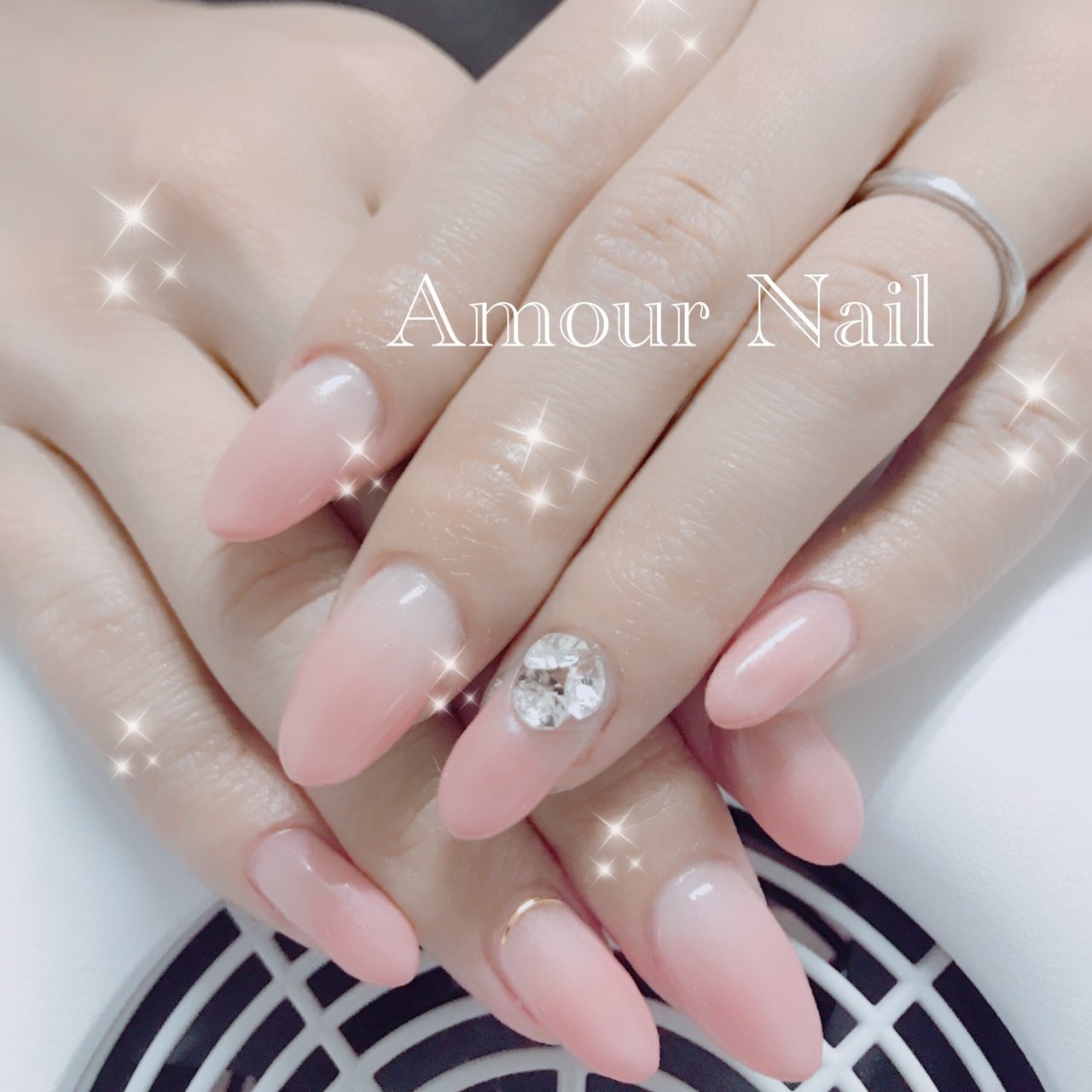 オールシーズン オフィス ブライダル デート ハンド Amour Nailのネイルデザイン No ネイルブック