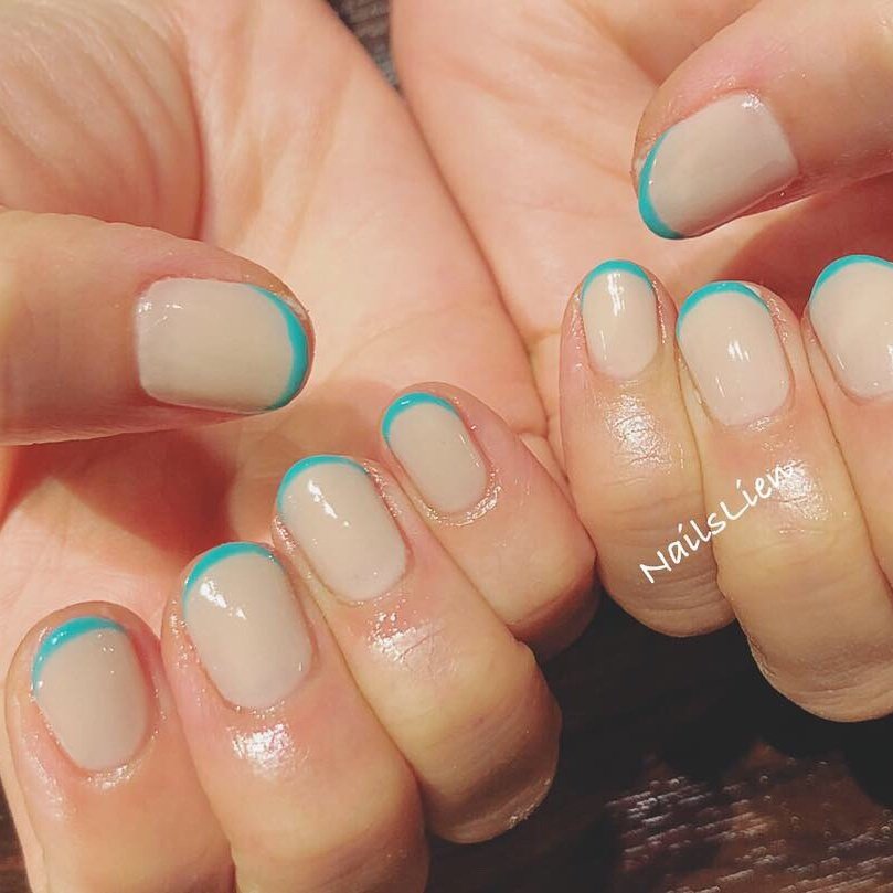 オールシーズン 海 ライブ スポーツ ハンド Nailslienのネイルデザイン No ネイルブック