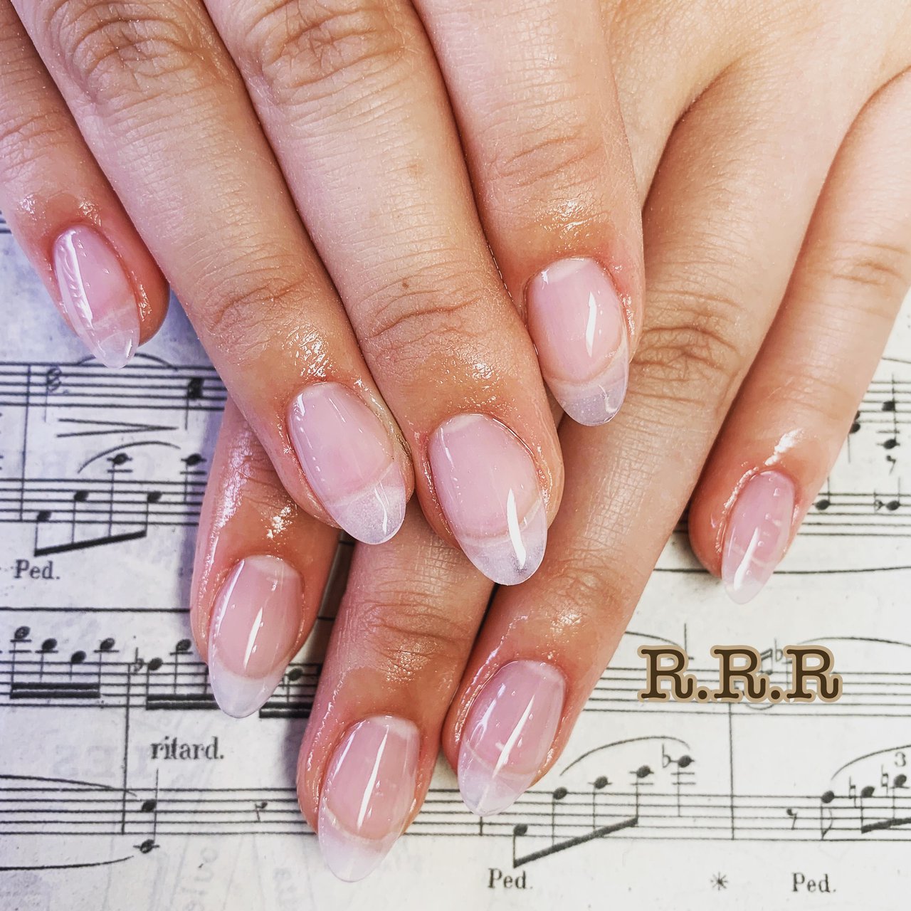 オールシーズン ハンド シンプル ショート クリア Beautyroom R R Rのネイルデザイン No ネイルブック