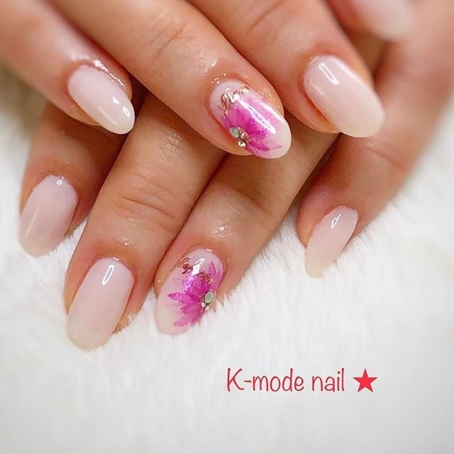 春 オールシーズン ハンド シンプル ラメ K Mode Nailのネイルデザイン No ネイルブック