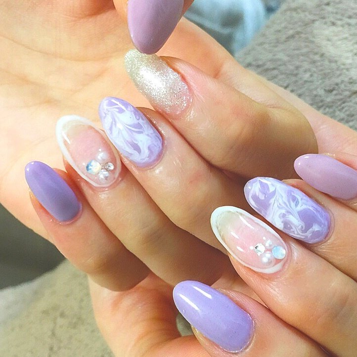 春 秋 オールシーズン ハンド ワンカラー Nailsakiのネイルデザイン No 405 ネイルブック