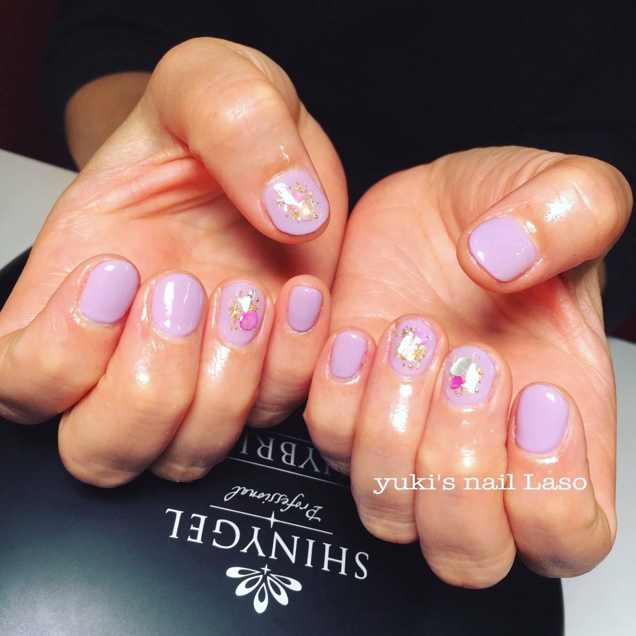 春 夏 ハンド シンプル ワンカラー Yuk S Nail Lasoのネイルデザイン No 405 ネイルブック