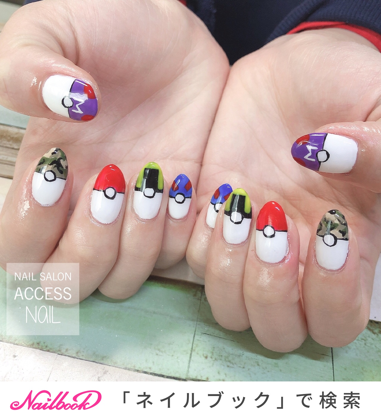 ハンド Accessnailのネイルデザイン No ネイルブック