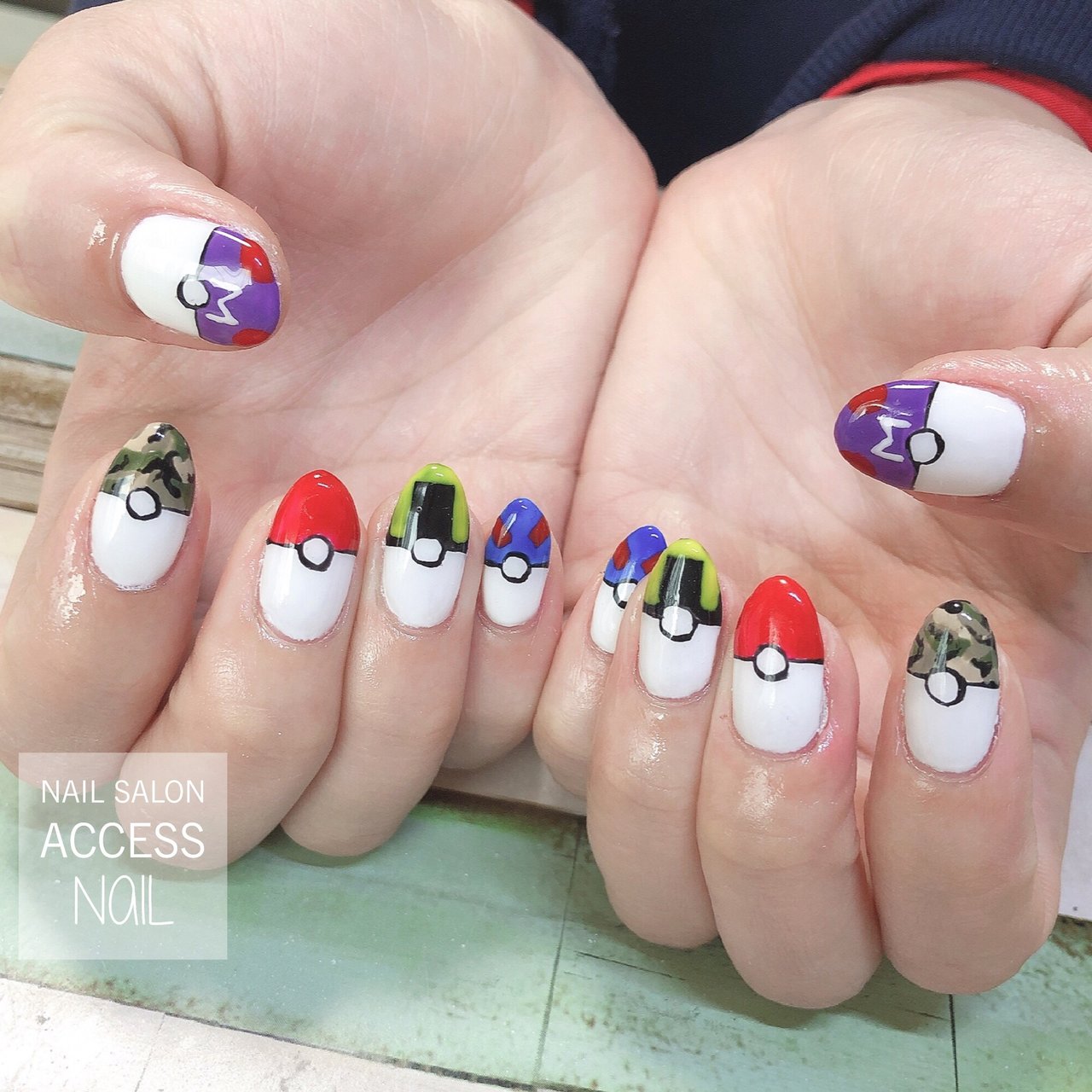 ハンド Accessnailのネイルデザイン No ネイルブック