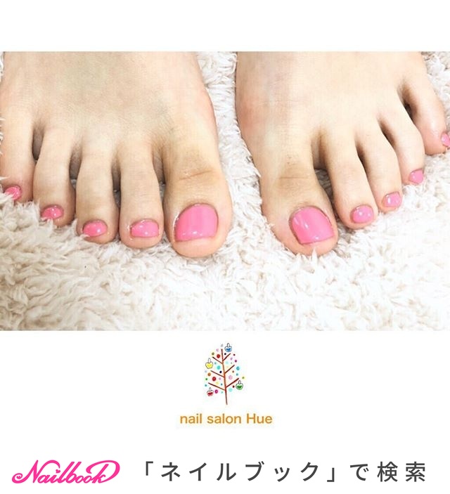夏/オールシーズン/オフィス/デート/フット nail salon Hue(ネイルサロン ヒュー)のネイルデザイン[No.4204834