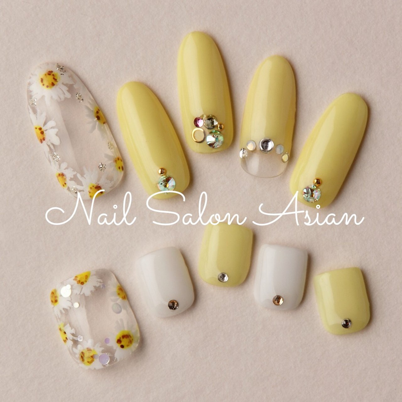 春/夏/オフィス/デート/ハンド - NailSalonAsian_cargoesのネイル 