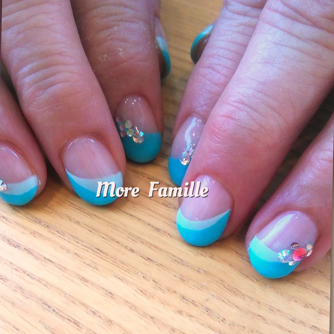 春 夏 海 リゾート ハンド More Familleのネイルデザイン No ネイルブック