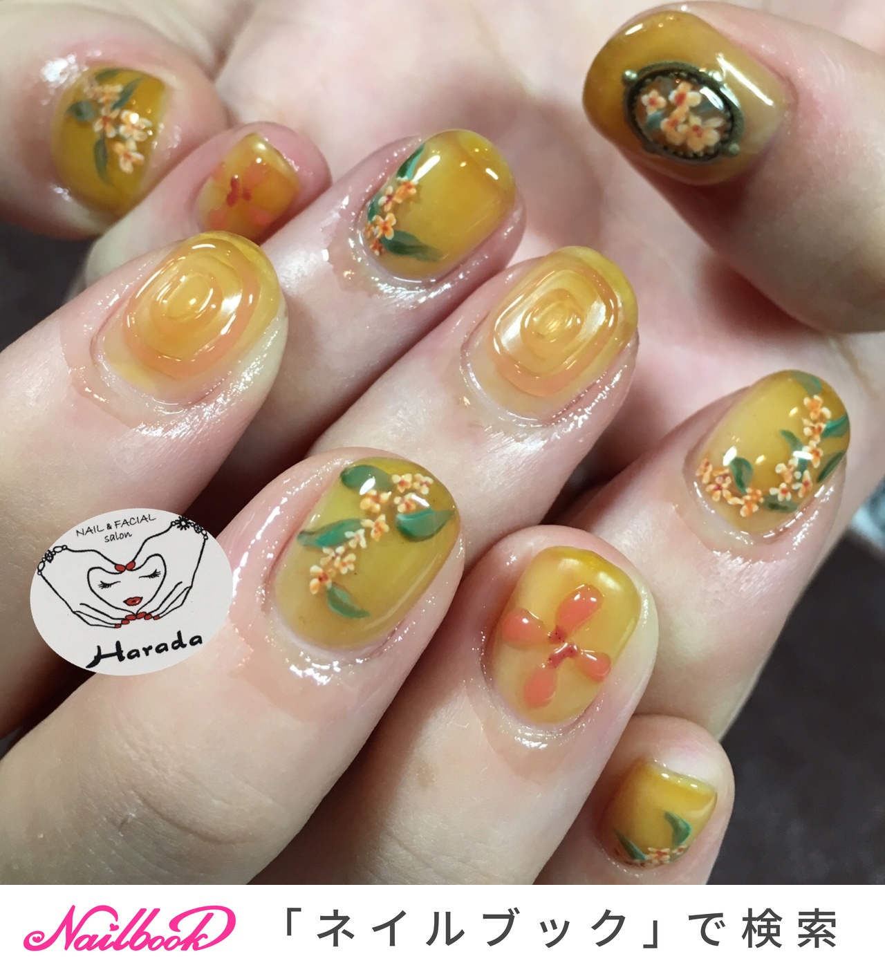 春 夏 オールシーズン 梅雨 ハンド Nail Facial Salon Haradaのネイルデザイン No ネイルブック