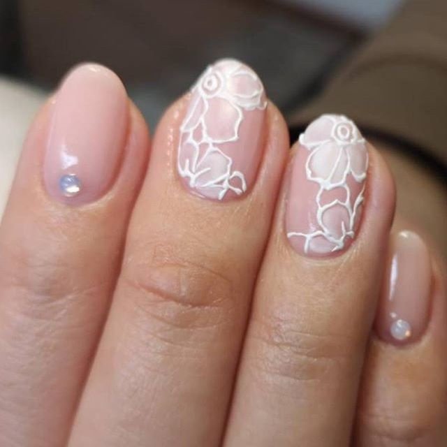 春 オールシーズン ブライダル パーティー ハンド Ecn Nailのネイルデザイン No ネイルブック