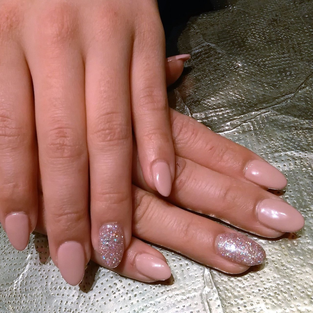 オールシーズン オフィス デート 女子会 ハンド 青凛のネイルデザイン No 487 ネイルブック