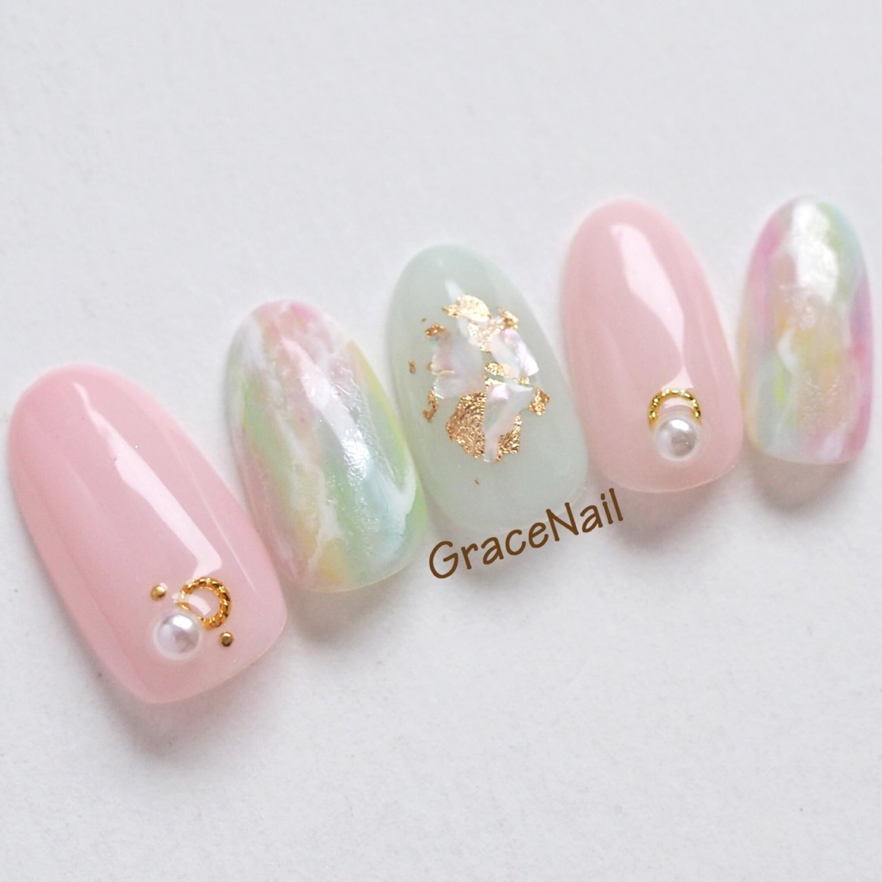 春 夏 リゾート デート ハンド Gracenailのネイルデザイン No ネイルブック