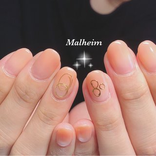 おすすめ順 ベージュ ヌーディー オレンジベージュカラーのネイルデザイン ネイルブック