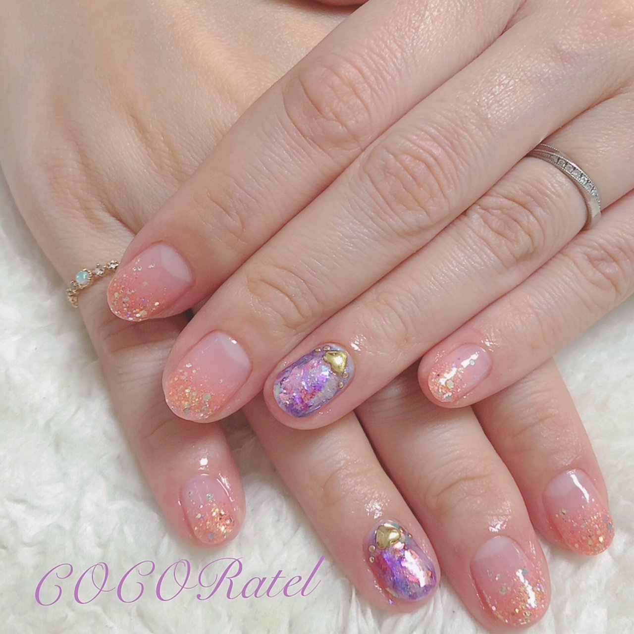 春 夏 オフィス パーティー ハンド Cocoratelのネイルデザイン No ネイルブック