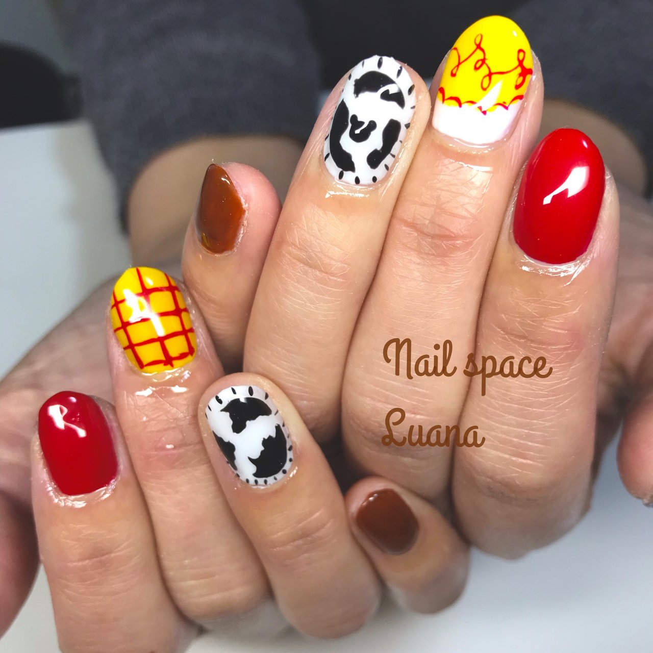 オールシーズン リゾート ハンド アニマル柄 チェック Nail Space Luanaのネイルデザイン No ネイルブック