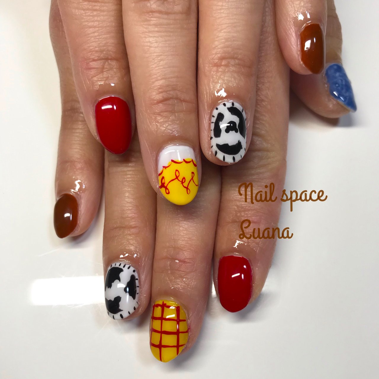 オールシーズン リゾート ハンド アニマル柄 チェック Nail Space Luanaのネイルデザイン No ネイルブック