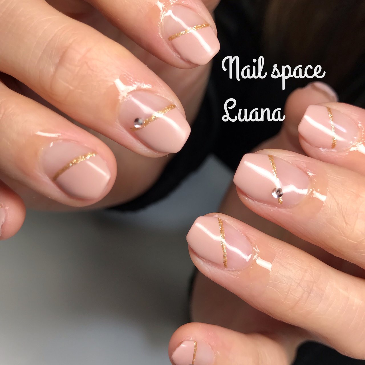 オールシーズン オフィス デート 女子会 ハンド Nail Space Luanaのネイルデザイン No ネイルブック